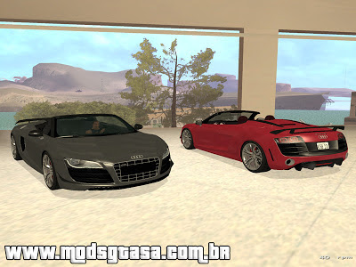 Audi R8 GT Spyder 2012 para GTA San Andreas